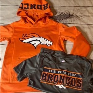 Denver Broncos Hoodie/Tee Bundle 5/6